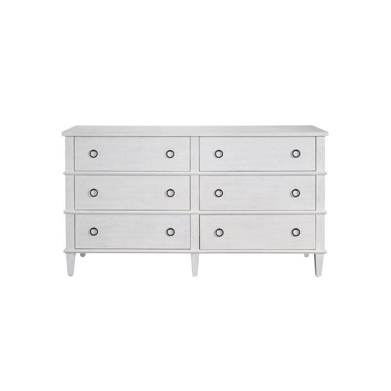 Bilbrook 6 - Drawer Dresser, White