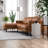 Elbur 105" Wide Genuine Leather Sofa & Chaise-1036894570