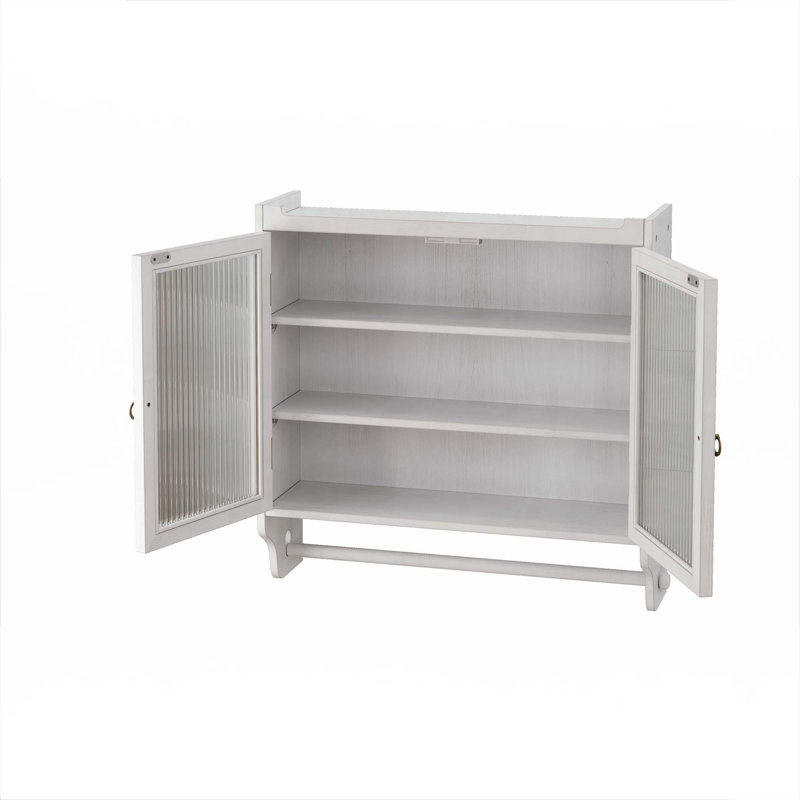 Armoire murale 24,8 po, Blanc