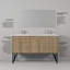 Meuble-lavabo double l 60 po x P 20 po Lancy -1649088738