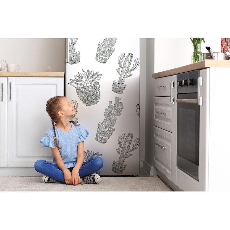 Plants & Flowers Door Decal