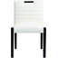 Chaise d'appoint en cuir Aimee-290815651-290815648
