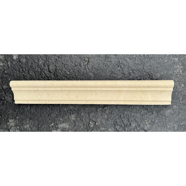 Crema Marfil Chair Rail Profile