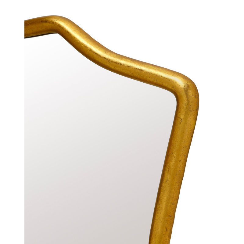 Arch Iron Framed Wall Mirror