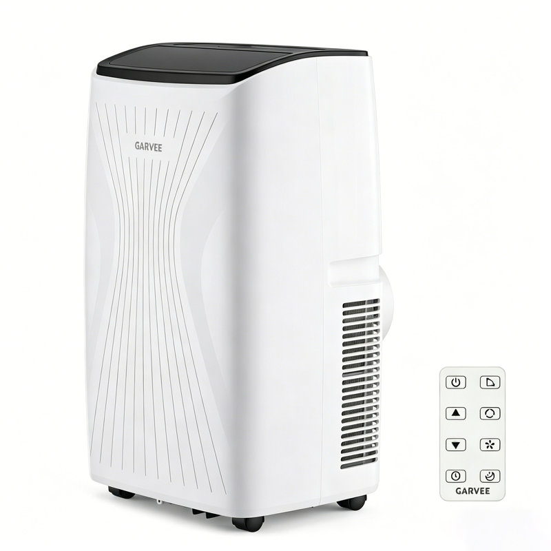 Climatiseur portatif 14 000 BTU - Déshumidificateur et ventilateur de refroidissement 3-en-1 haute efficacité - Télécommande et minuterie 24H pour refroidir une pièce de 650 pieds carrés