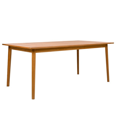 Mayaguana Outdoor Rectangular Teak Dining Table