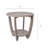 Jerick Rustic Farmhouse End Table, French Country Accent Side Table