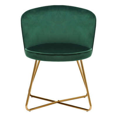 Velvet Barrel Chair