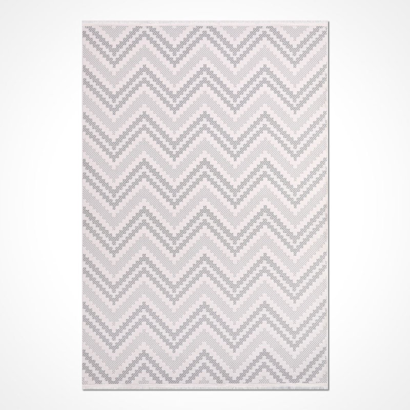 Tapis beige moderne lavable à la machine, Tapis de couloir 2 pi 8 po x 9 pi 11 po