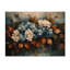 Velours bleu hortensia fleur horizon - impression de bois d'hortensia - sur bois de pin naturel-930006239