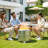 19" Smokeless Fire Pit with Carry Bag, Stainless Steel Portable Smokeless Fire Pit
