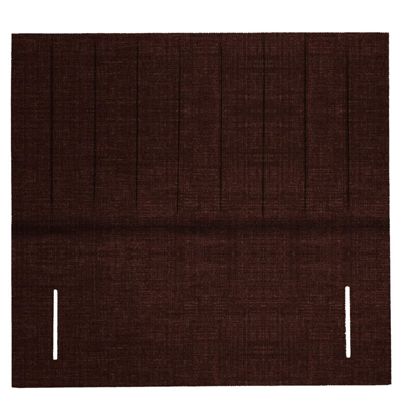 Marita Upholstered Headboard, Brown, King (5'), 100% Linen