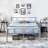 Graceful Scroll Platform Bed with Multiple Size and Color-2061060805-2103365499