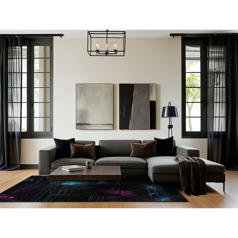 Tapis Radiant Charge, Rectangulaire 8 pi x 12 pi