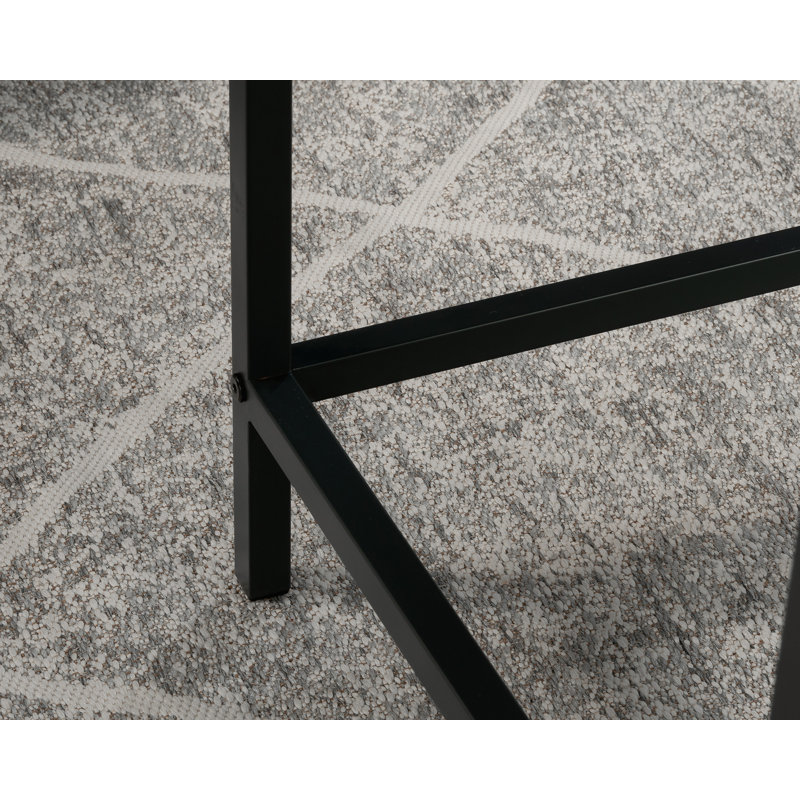 Bureau d'écriture avec rangement en gris ardoise