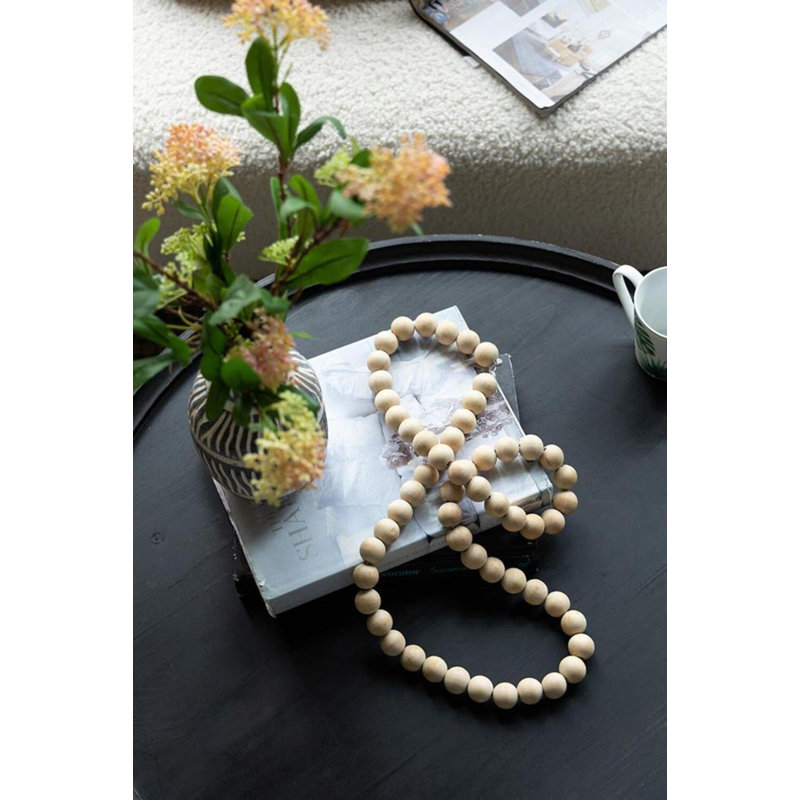 Pine Sphere Beads Wall Décor