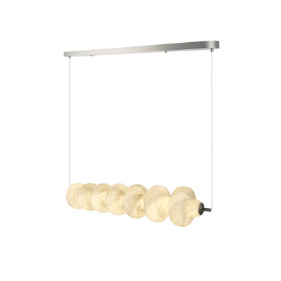 Solara Linear Island Pendant - Graphite