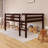 Wood Frame Full Size Loft Bed With Ladder-1061361153-1061361182