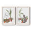 Purrfect Plants III - Toile encadrée de qualité supérieure - prête à être accrochée-255264953-255264952