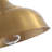 Aneiro 1 - Light Brass Dome Pendant