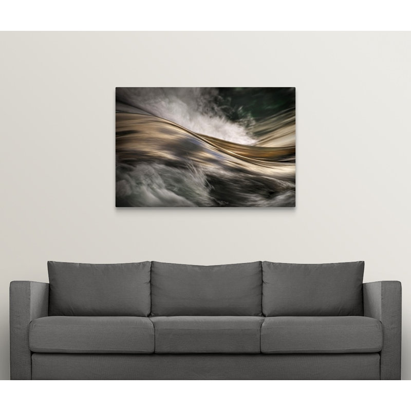 « bronze », impression sur toile, H 32 po x l 48 po x P 1,5 po