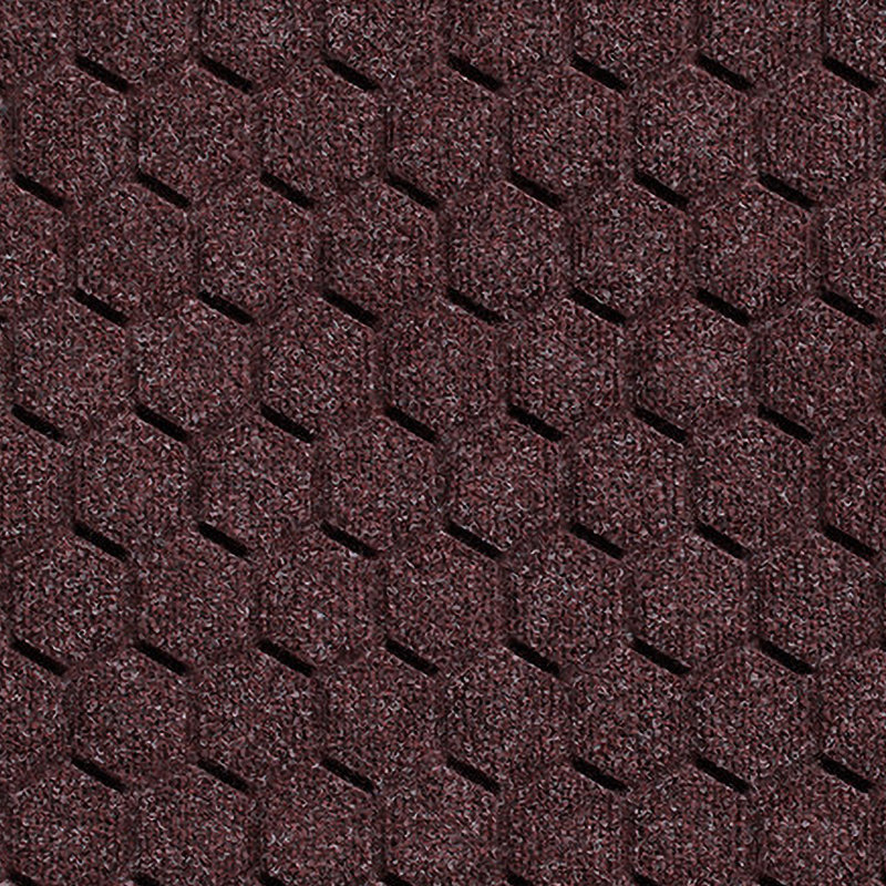 Paillasson intérieur 23 po x 35 po WaterHog Honeycomb, Bordeaux