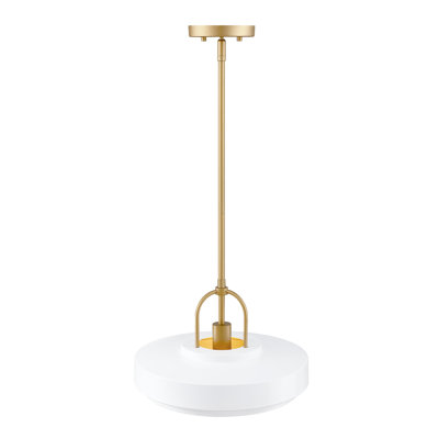 Luminaire suspendu tambour 1 lumière Klavdja