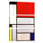 "Tableau l, 1921" by Piet Mondrian Wrapped Canvas Oil Painting Art on Canvas-10914455-74302215-74302224