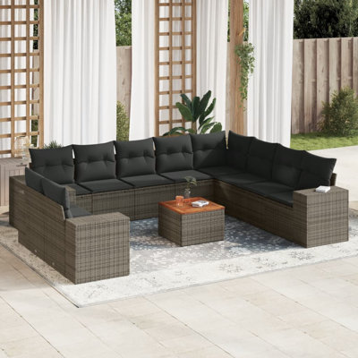 Ensemble de canapé de jardin Vidaxl