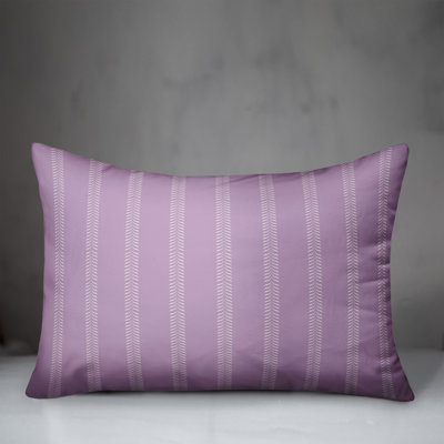 Striped Outdoor Throw Pillow