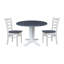 Plumbank Dual Dropleaf Pedastal Base Dining Set-234508819-234508909