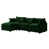 Chenille verte est en rupture de stock