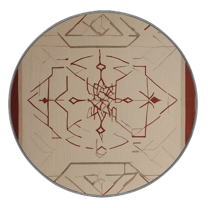 Spatial Matrix Rug, Round 5'
