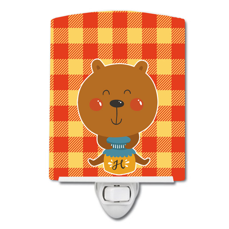 Honey Bear Ceramic Night Light