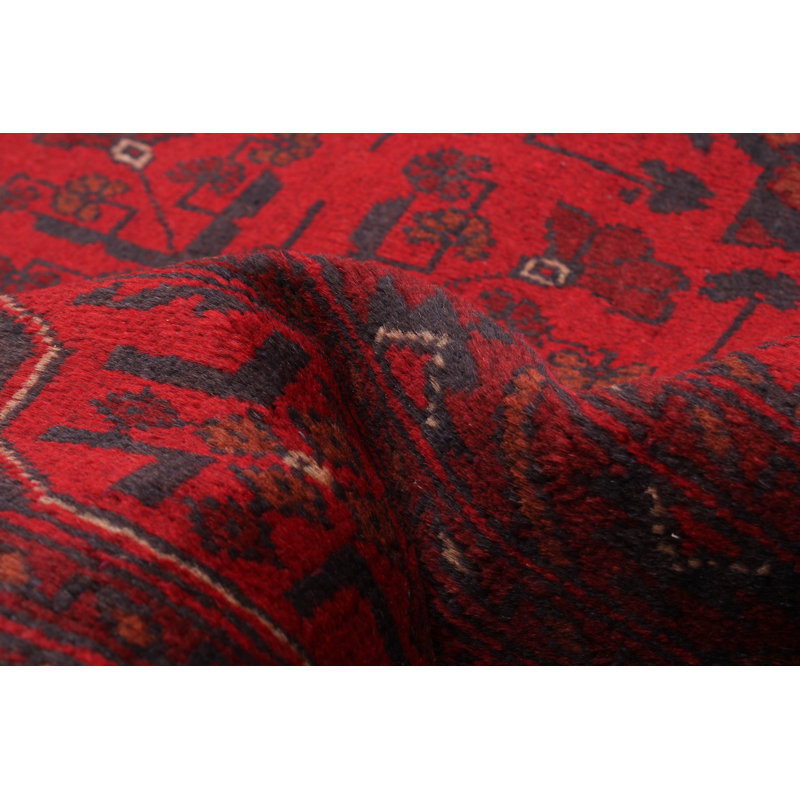 Tapis rouge Finest Esari 6 pi 7 po x 9 pi 9 po