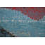 Tapis turc moderne en laine à chevrons 10 x 14