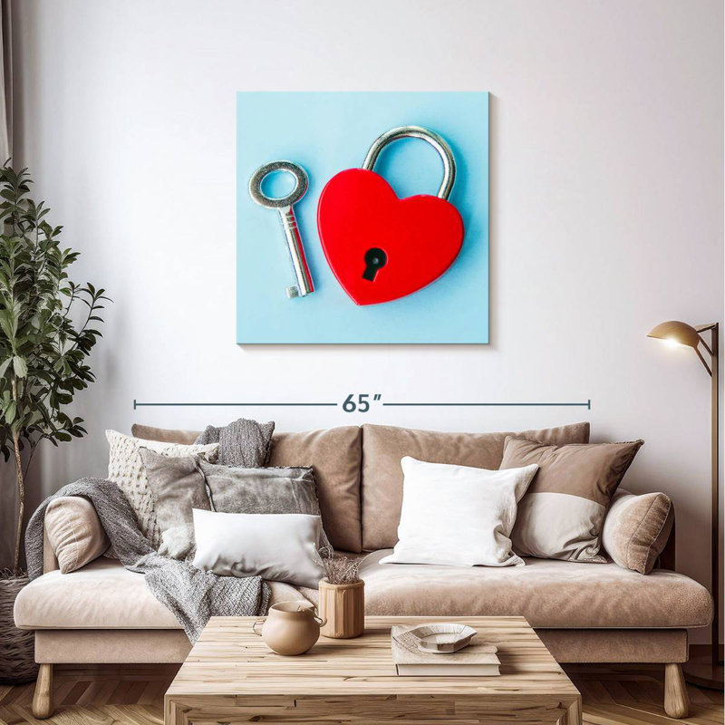Hardie Heart Padlock And Key