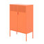 Armoire d'appoint en acier Trevyn-781364829