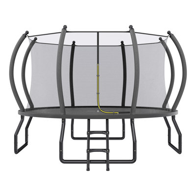 Albott 12FT Trampoline with Pop-up Quick Connector