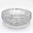 Moonshell 17" Clear Tempered Glass Circular Vessel Bathroom Sink - Clearview Collection-100634380