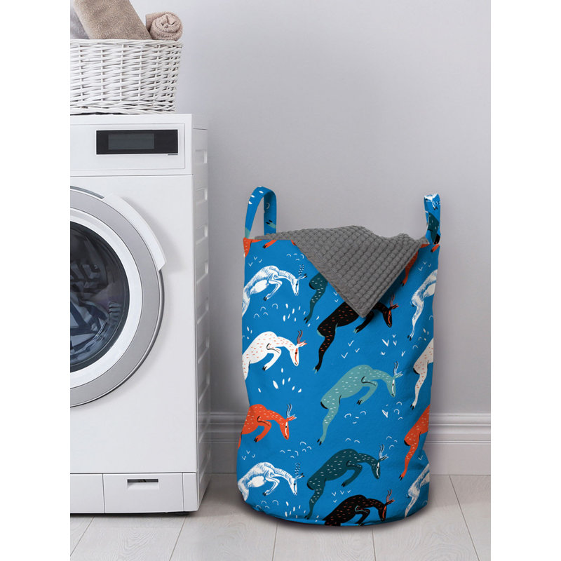 Fabric Laundry Bag with Handles