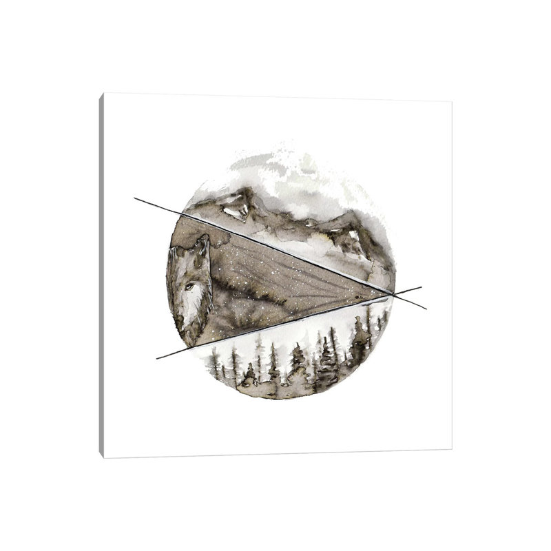 Northern by ANDA Design - Wrapped Canvas Gallery-Wrapped Canvas Giclée, 45.72 cm H x 45.72 cm W x 3.175 cm D