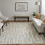 Peconic Modern Abstract, Tan/Ivory Area Rug-1403198744