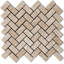 1 in. x 2 in. Herringbone Tile
