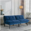 Canapé-lit pliant convertible bleu marine-735109692