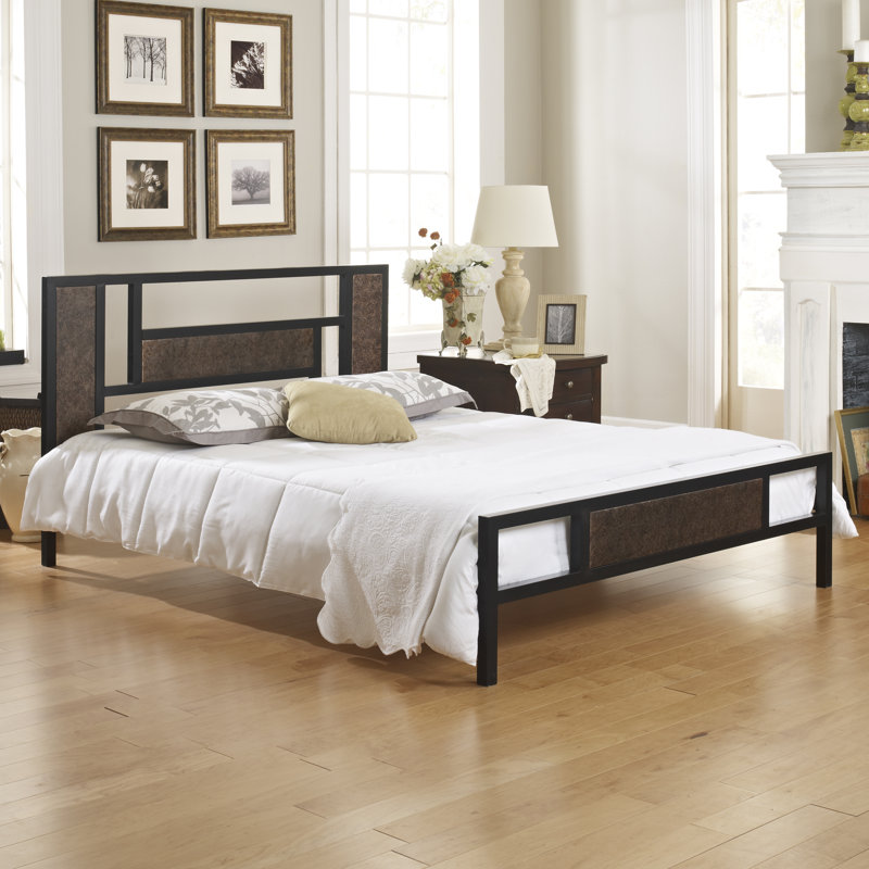 Metal Open-Frame Bed, Twin