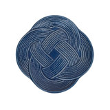 Le Panier Mystic Knot Dessert/Salad Plate - Denim