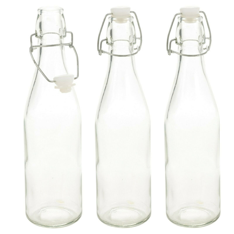 Strouse Glass 1L Bottle, Clear