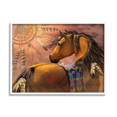 Kiowa Gold Stallion by Laurie Prindle