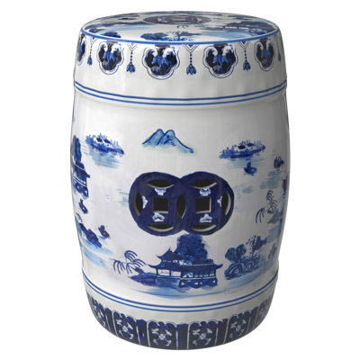Feuerstein Ceramic Garden Stool